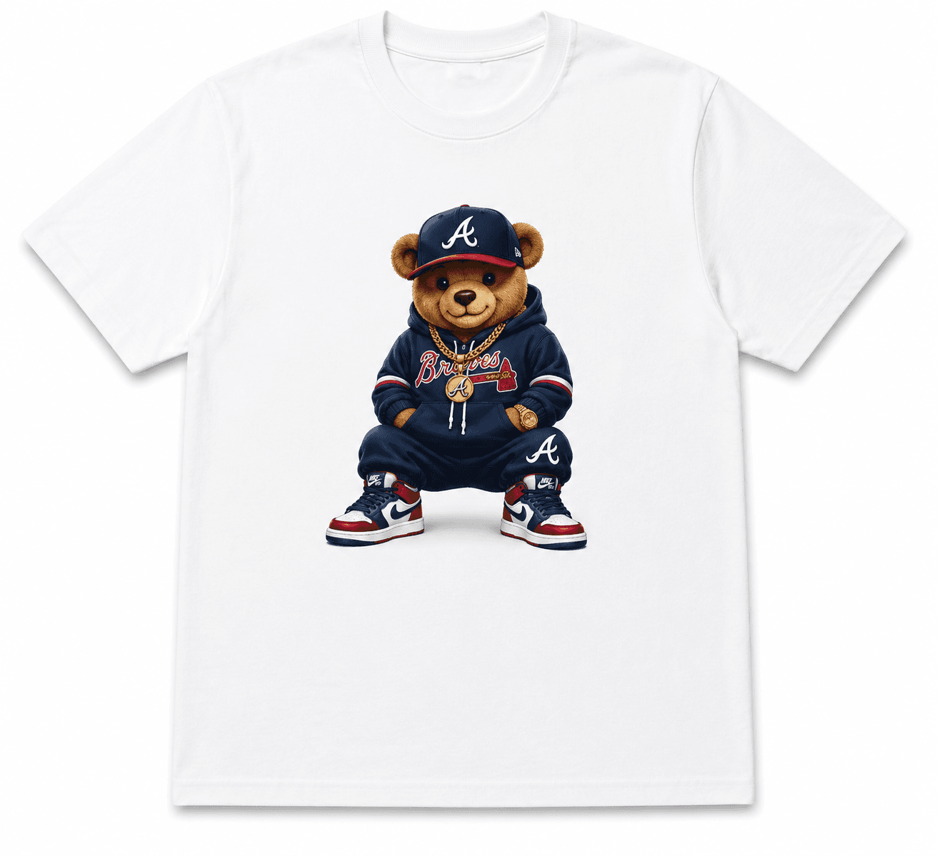 USW Atlanta Braves Bear Tee
