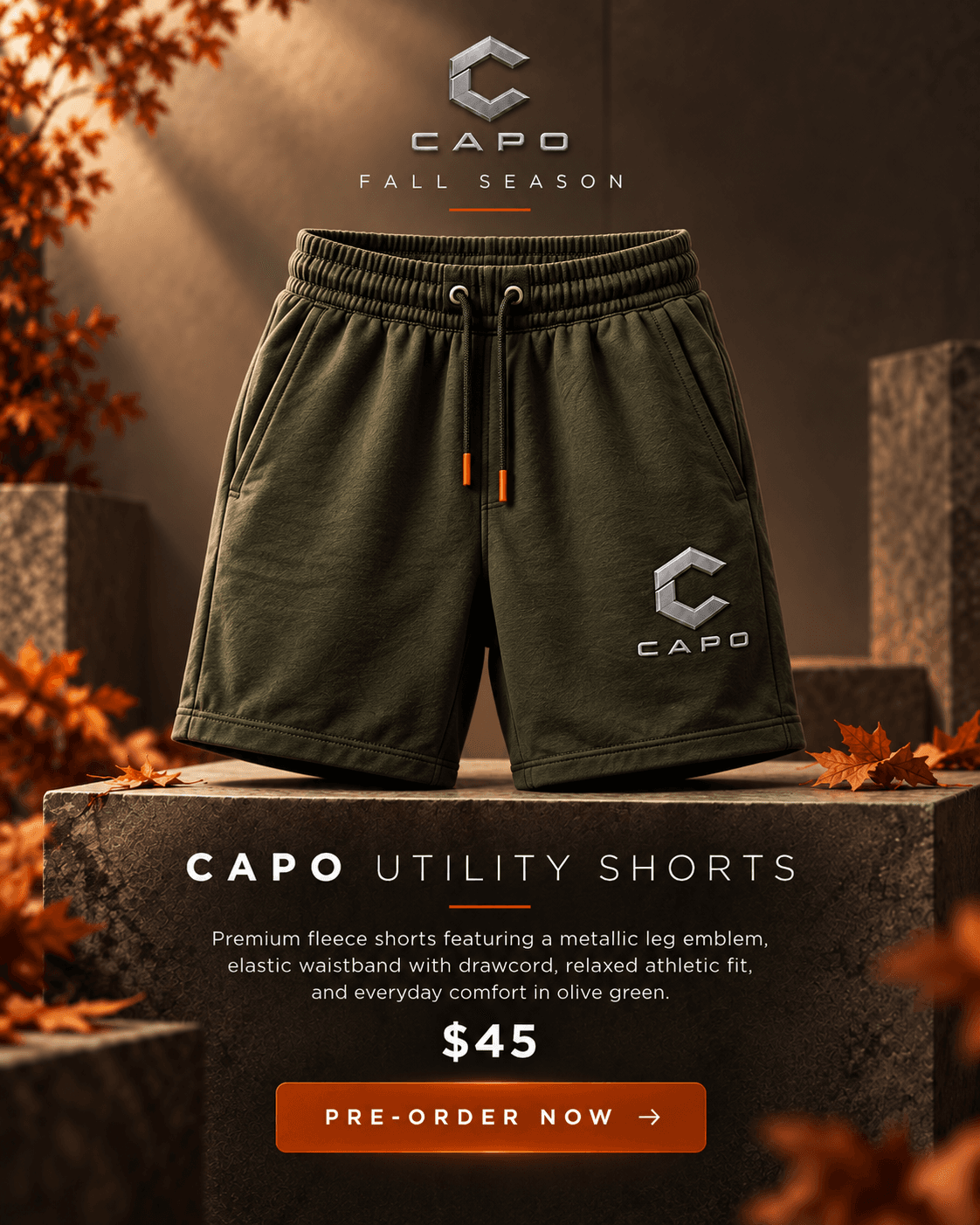 CAPO Utility Shorts